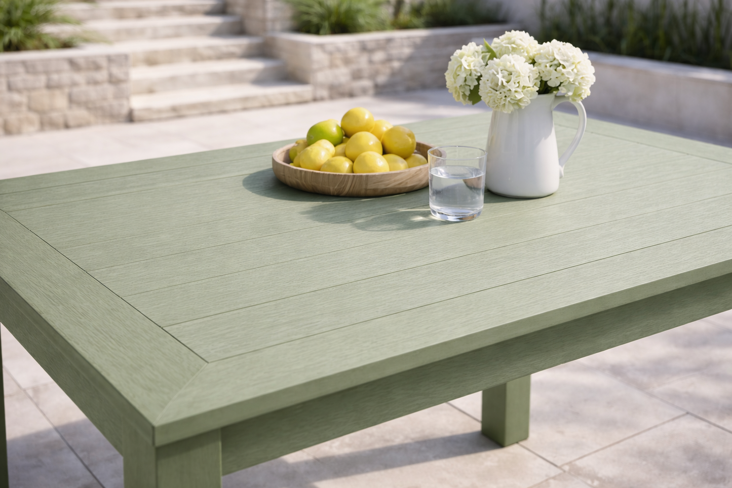Winawood Wood Effect Rectangular Dining Table - L170cm x D98.3cm x H76cm