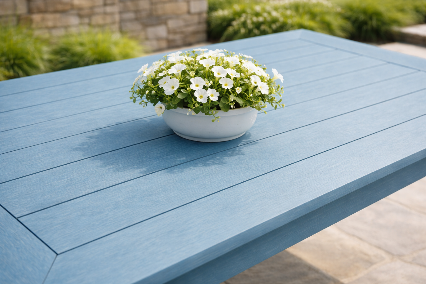 Winawood Wood Effect Rectangular Dining Table - L170cm x D98.3cm x H76cm