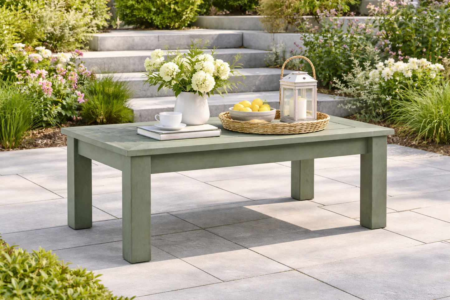 Winawood Wood Effect Coffee Table - L120cm x D61cm x H48cm