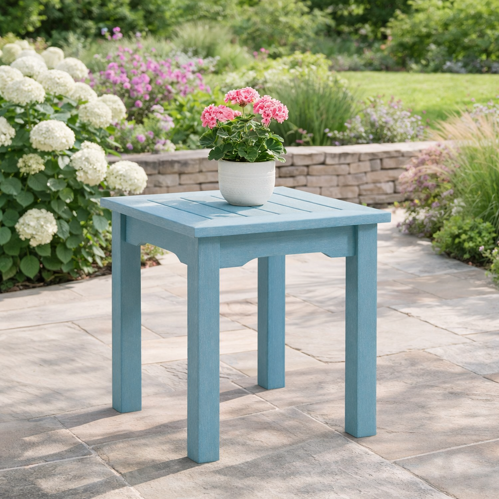 Winawood Wood Effect Side Table - L49.3cm x D49.3cm x H53cm