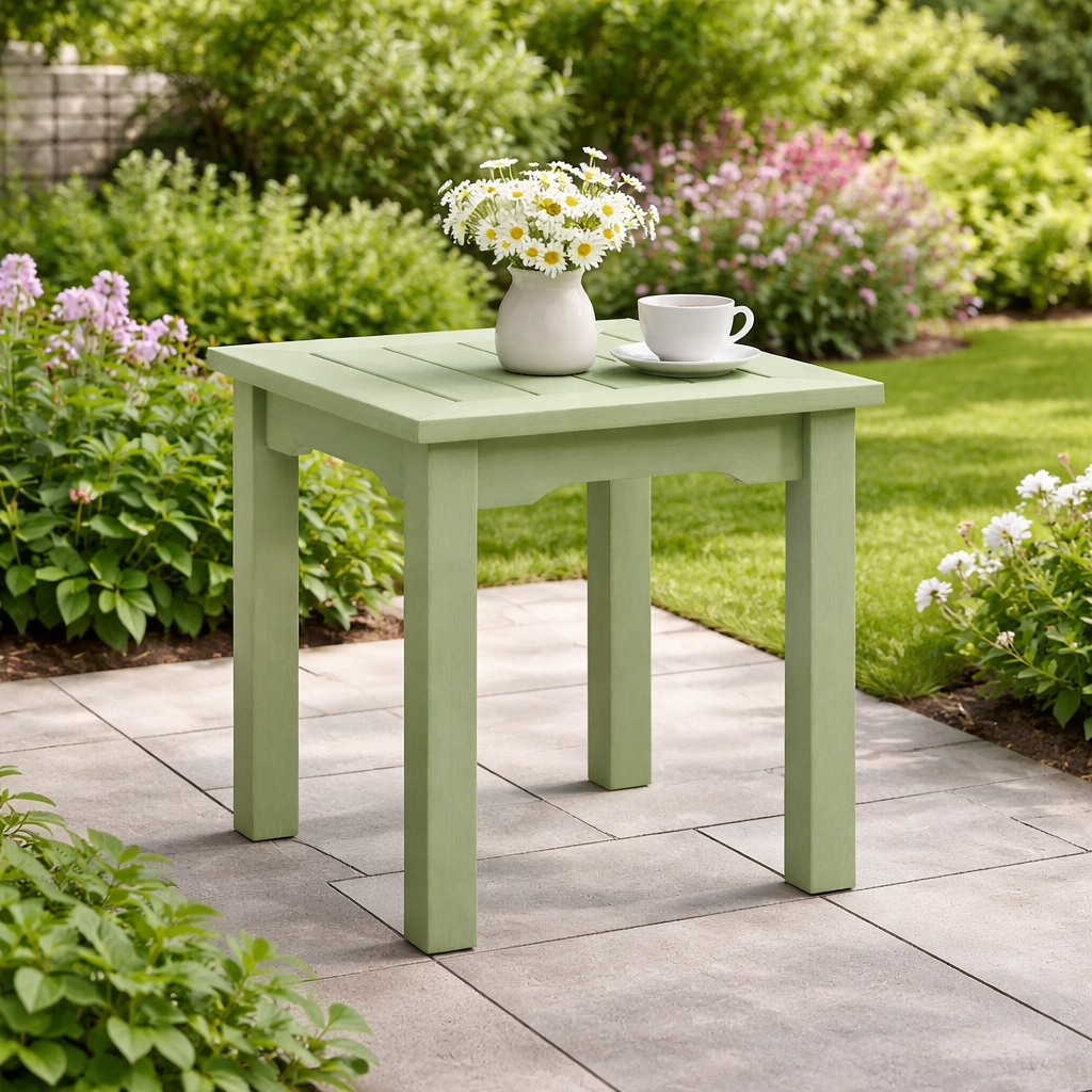 Winawood Wood Effect Side Table - L49.3cm x D49.3cm x H53cm