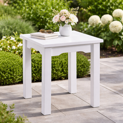 Winawood Wood Effect Side Table - L49.3cm x D49.3cm x H53cm