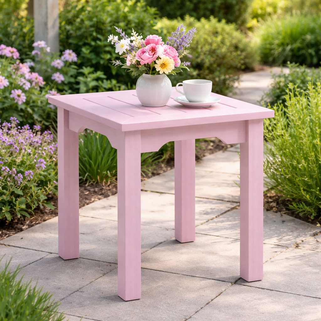 Winawood Wood Effect Side Table - L49.3cm x D49.3cm x H53cm