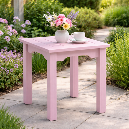 Winawood Wood Effect Side Table - L49.3cm x D49.3cm x H53cm