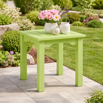 Winawood Wood Effect Side Table - L49.3cm x D49.3cm x H53cm