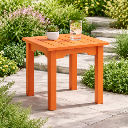 Winawood Wood Effect Side Table - L49.3cm x D49.3cm x H53cm