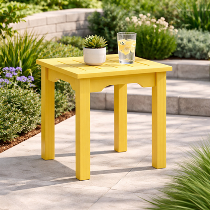 Winawood Wood Effect Side Table - L49.3cm x D49.3cm x H53cm