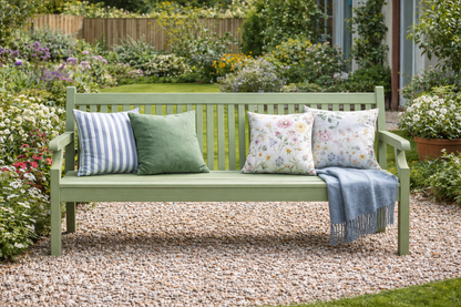 Winawood Sandwick 4 Seater Wood Effect Bench