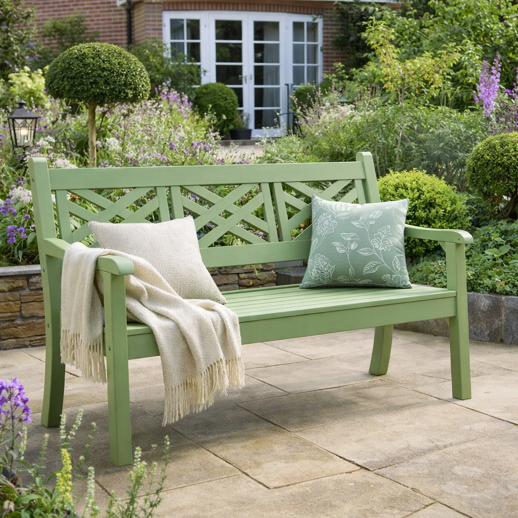 Winawood Speyside 3 Seater Wood Effect Bench