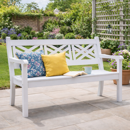 Winawood Speyside 3 Seater Wood Effect Bench