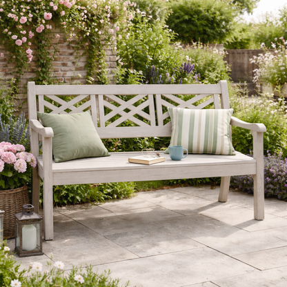 Winawood Speyside 3 Seater Wood Effect Bench