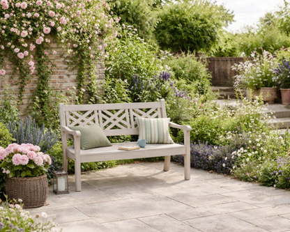 Winawood Speyside 3 Seater Wood Effect Bench
