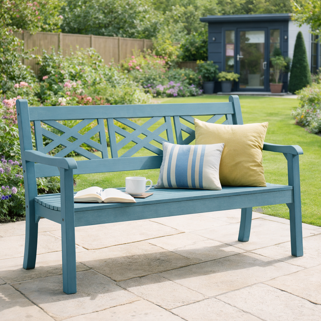 Winawood Speyside 3 Seater Wood Effect Bench
