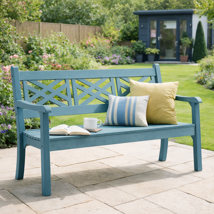Winawood Speyside 3 Seater Wood Effect Bench