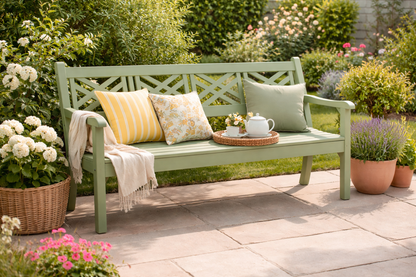 Winawood Speyside 4 Seater Wood Effect Bench