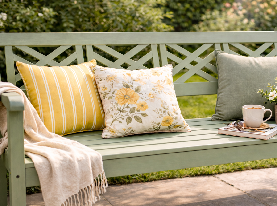 Winawood Speyside 4 Seater Wood Effect Bench