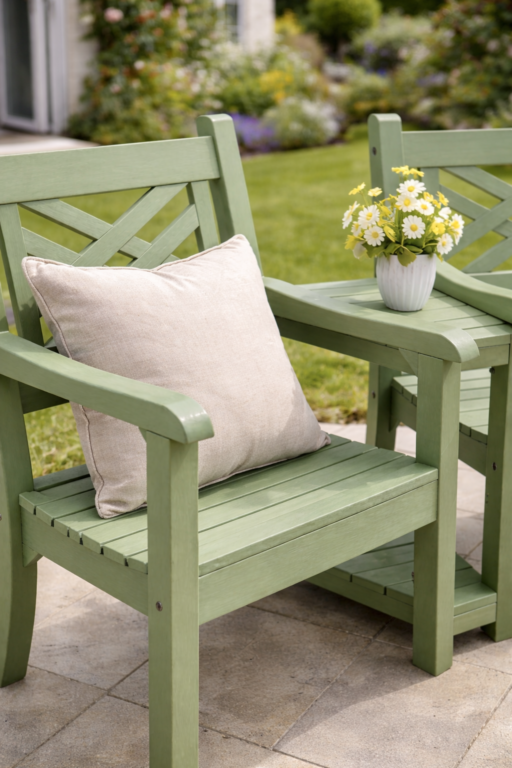 Winawood Speyside Wood Effect Love Seat