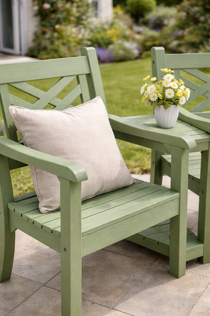 Winawood Speyside Wood Effect Love Seat