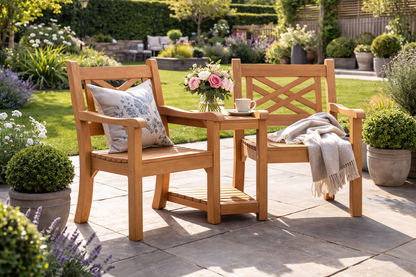 Winawood Speyside Wood Effect Love Seat