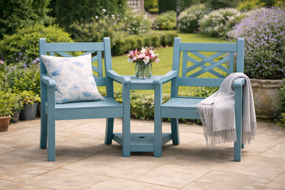 Winawood Speyside Wood Effect Love Seat