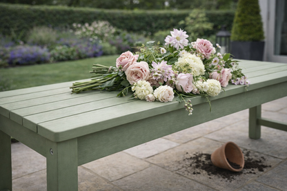 Winawood Backless 2 Seater Wood Effect Bench