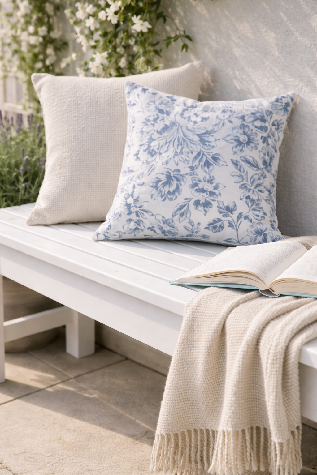 Winawood Backless 2 Seater Wood Effect Bench