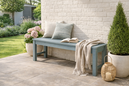 Winawood Backless 2 Seater Wood Effect Bench