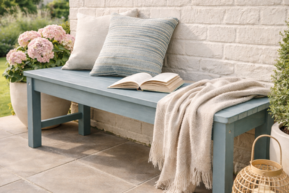 Winawood Backless 2 Seater Wood Effect Bench