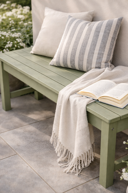 Winawood Backless 2 Seater Wood Effect Bench