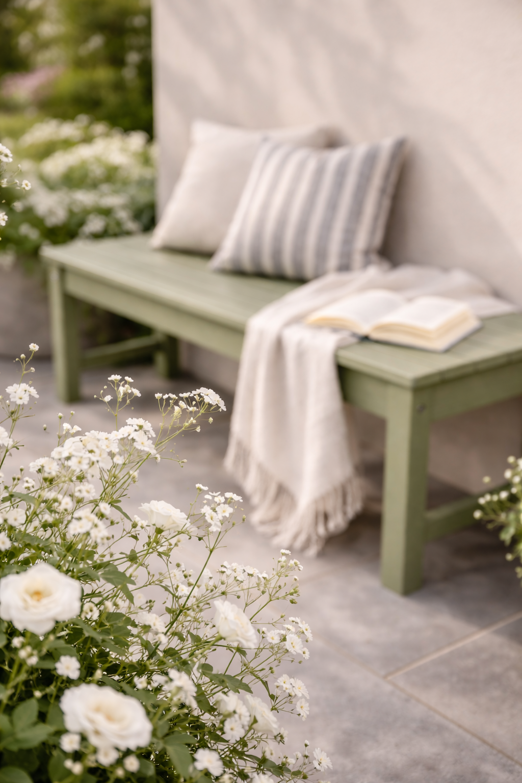 Winawood Backless 2 Seater Wood Effect Bench
