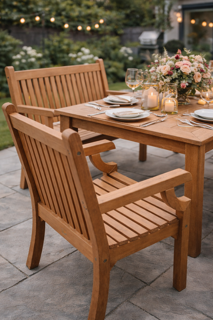 Winawood Sandwick Rectangular Dining Set with Bench