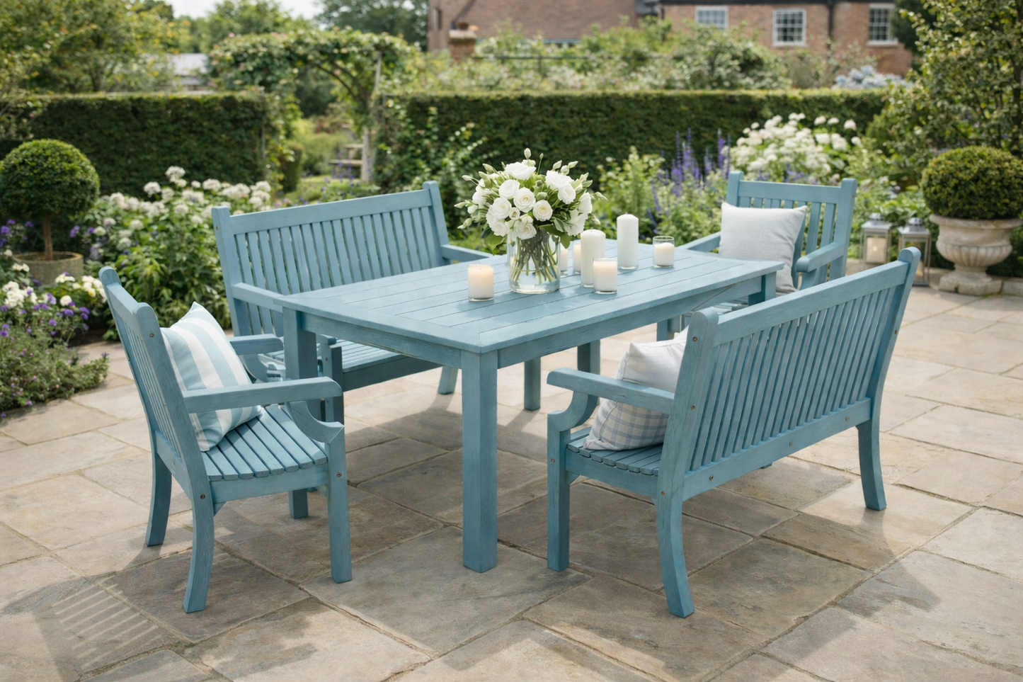 Winawood Sandwick Rectangular Dining Set with Bench
