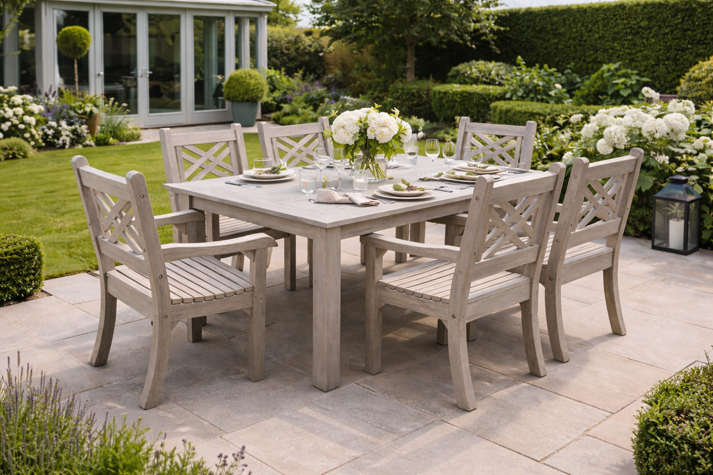 Winawood Speyside Rectangular Dining Set with Armchair