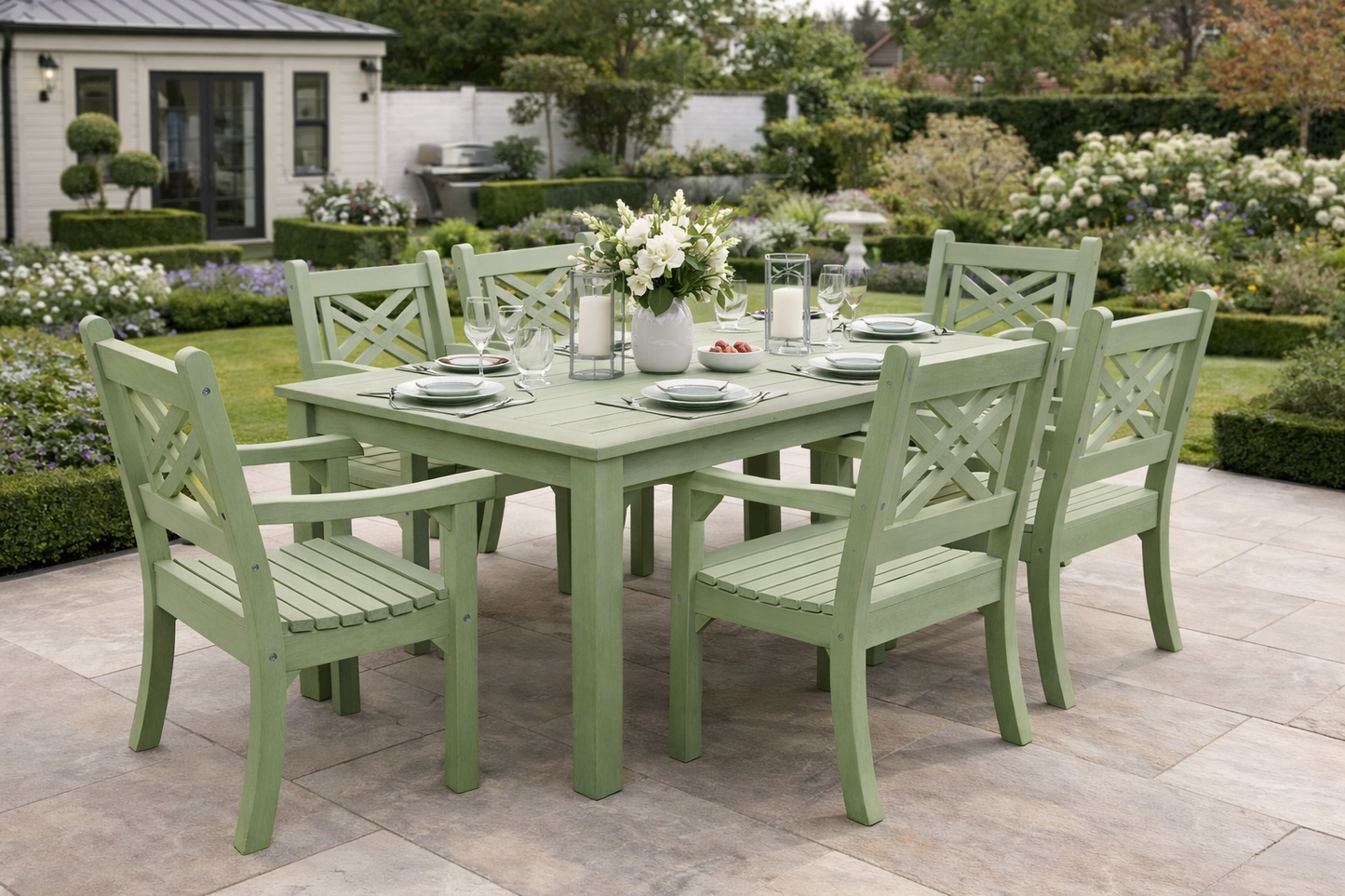 Winawood Speyside Rectangular Dining Set with Armchair