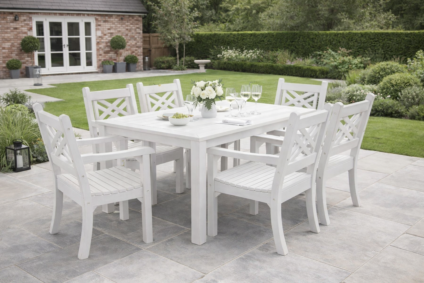 Winawood Speyside Rectangular Dining Set with Armchair