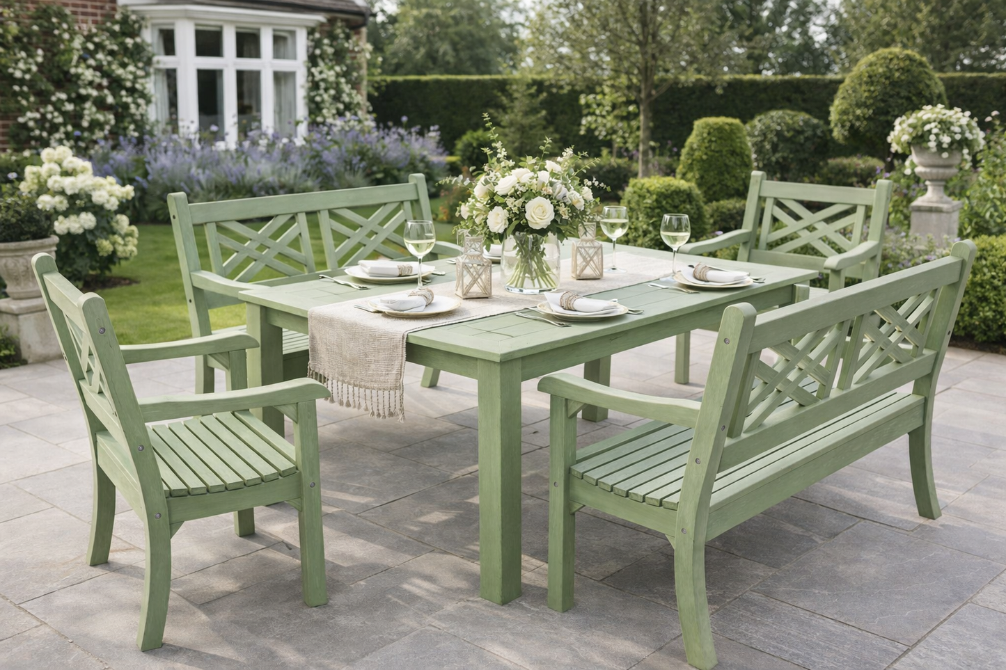 Winawood Speyside Rectangular Dining Set with Bench
