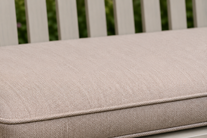 Winawood Double Sided 2 Seater Bench Cushion - Stripes/Solid
