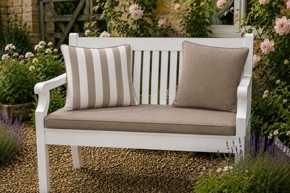 Winawood Double Sided Scatter Cushion Set of 2 - Stripes/Solid