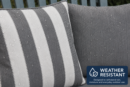 Winawood Double Sided Scatter Cushion Set of 2 - Stripes/Solid