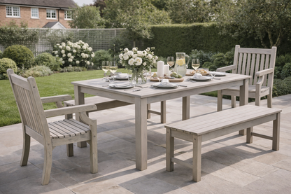 Winawood Sandwick Rectangular Dining Set with Backless Bench