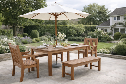 Winawood Sandwick Rectangular Dining Set with Backless Bench