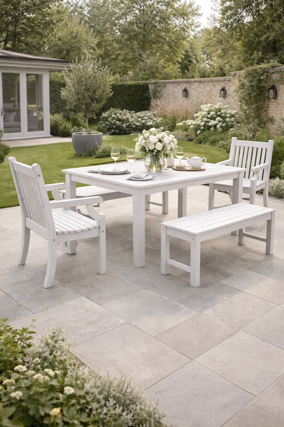 Winawood Sandwick Rectangular Dining Set with Backless Bench