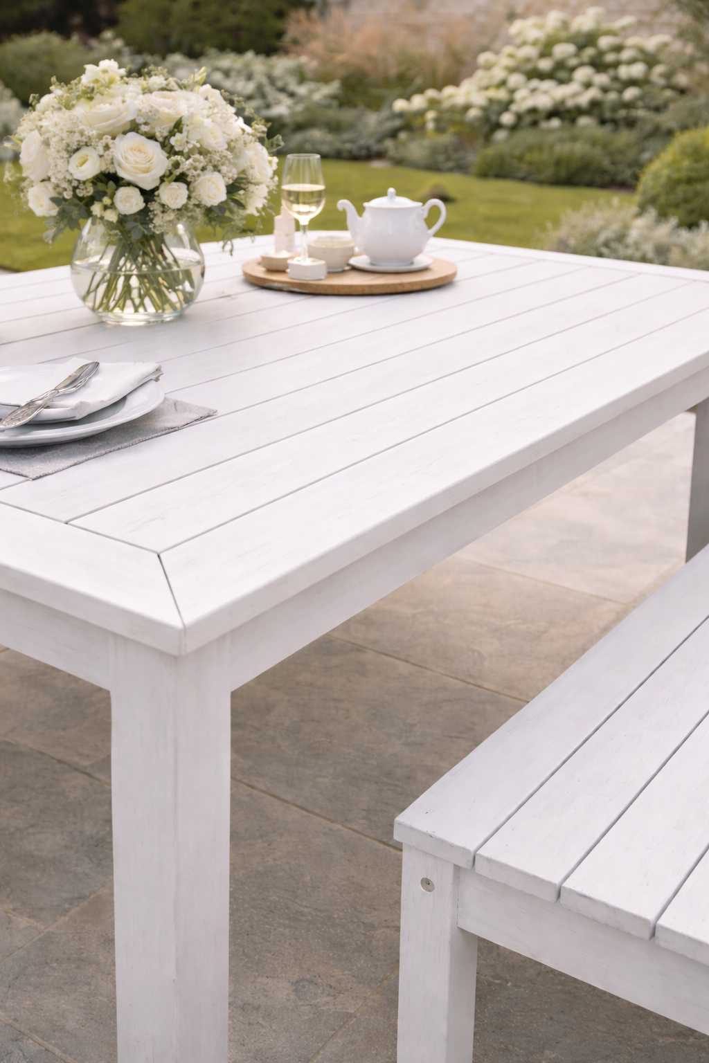Winawood Sandwick Rectangular Dining Set with Backless Bench