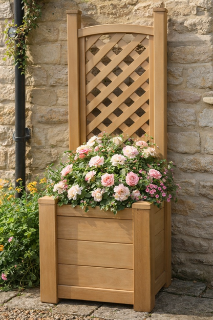 Winawood Blenheim Square Planter with Trellis