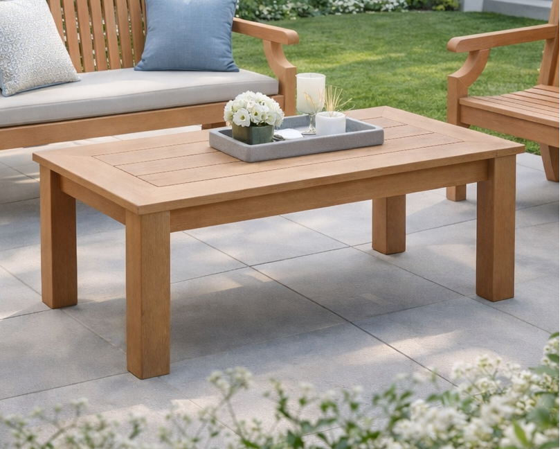 Winawood Wood Effect Coffee Table - L120cm x D61cm x H48cm