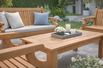 Winawood Wood Effect Coffee Table - L120cm x D61cm x H48cm