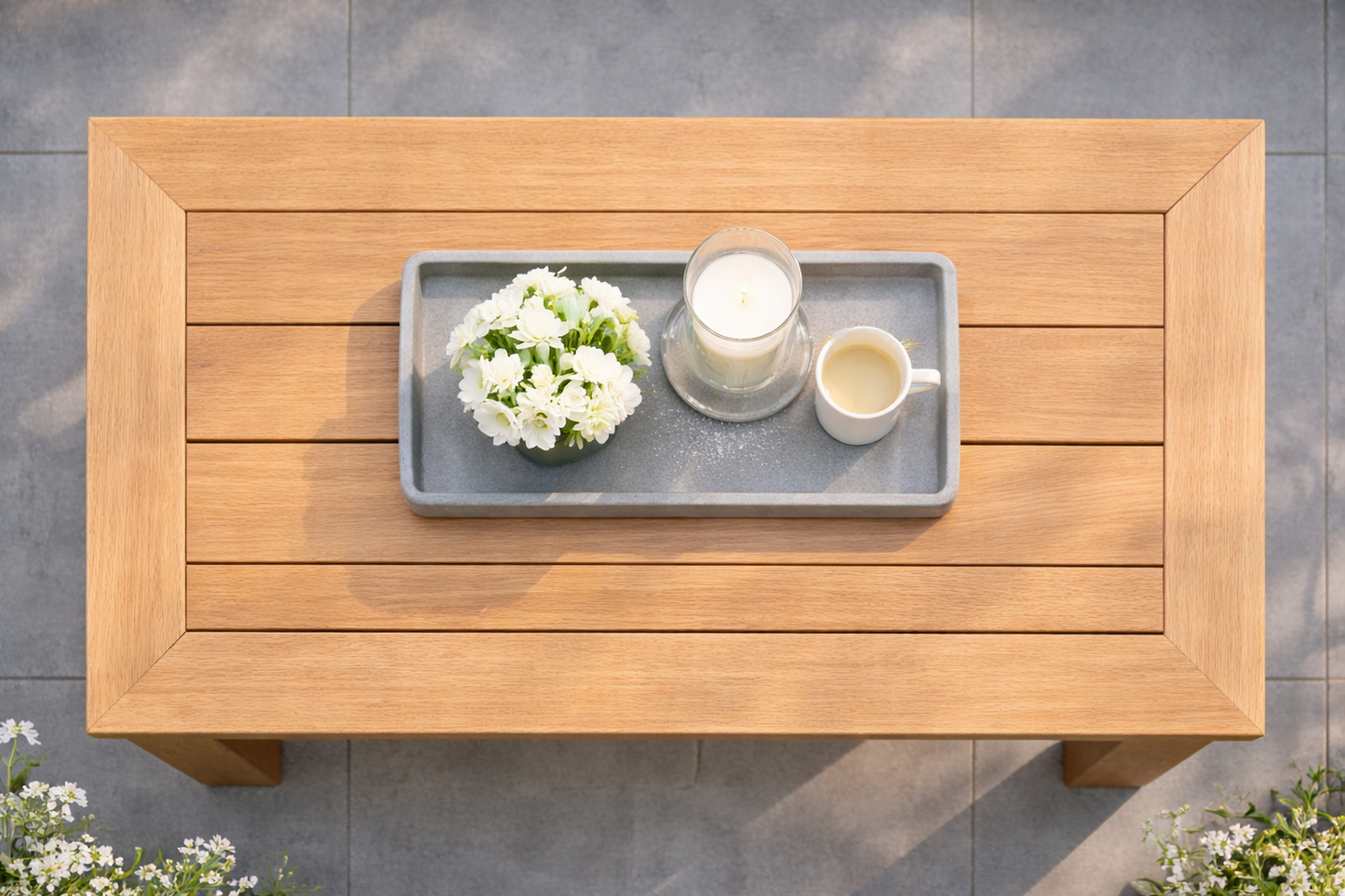 Winawood Wood Effect Coffee Table - L120cm x D61cm x H48cm