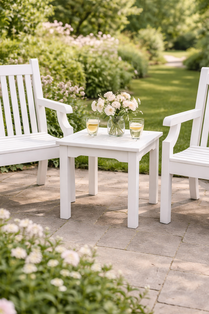 Winawood Wood Effect Side Table - L49.3cm x D49.3cm x H53cm