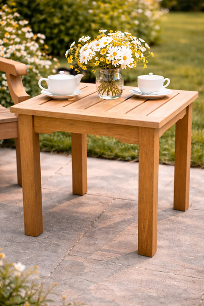 Winawood Wood Effect Side Table - L49.3cm x D49.3cm x H53cm