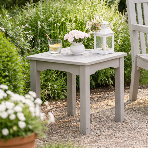 Winawood Wood Effect Side Table - L49.3cm x D49.3cm x H53cm